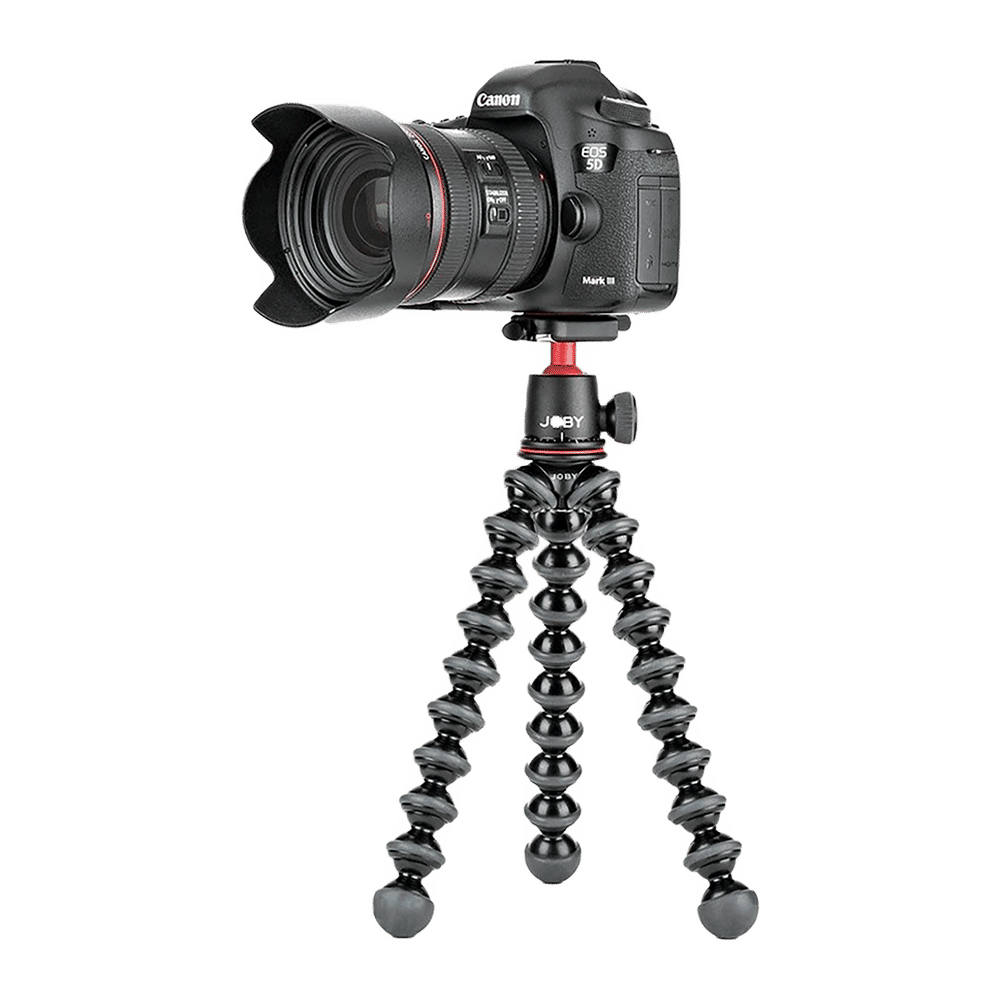 JOBY JB01507-BWW 30.5cm Adjustable Tripod for Camera (Ball Head, Black) - Image 8
