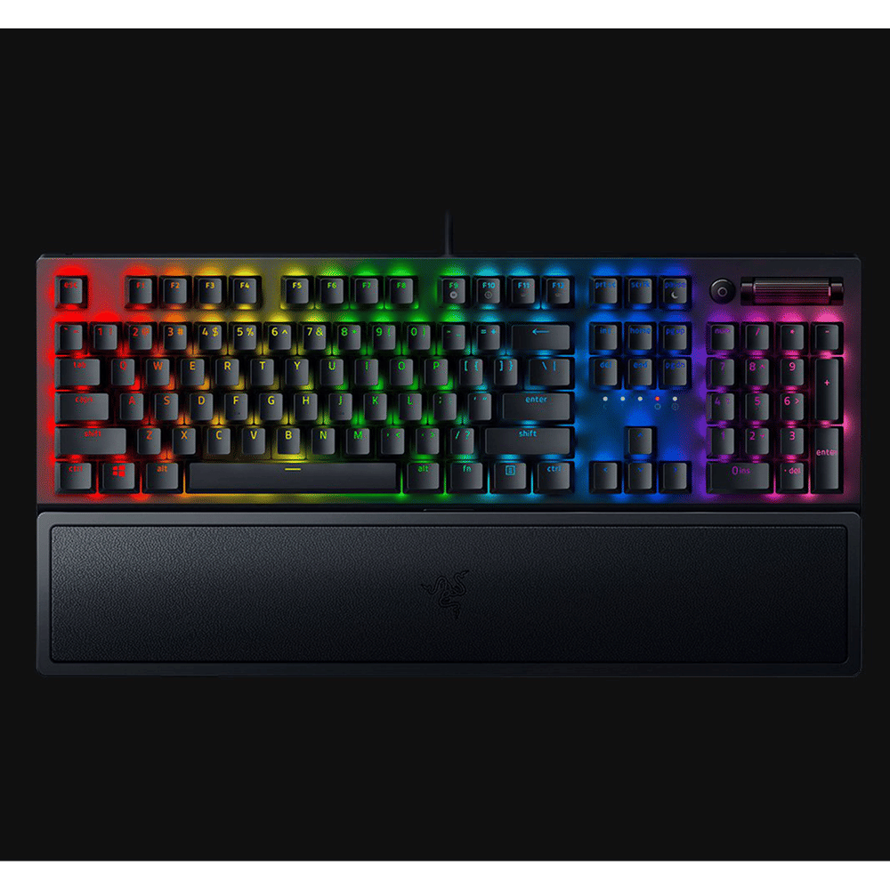 RAZER BlackWidow V3 Wired Gaming Keyboard with Backlit Keys (Ergonomic Wrist Rest, Black) - Image 10
