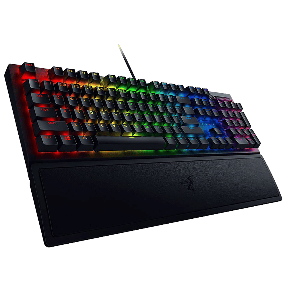 RAZER BlackWidow V3 Wired Gaming Keyboard with Backlit Keys (Ergonomic Wrist Rest, Black) - Image 12