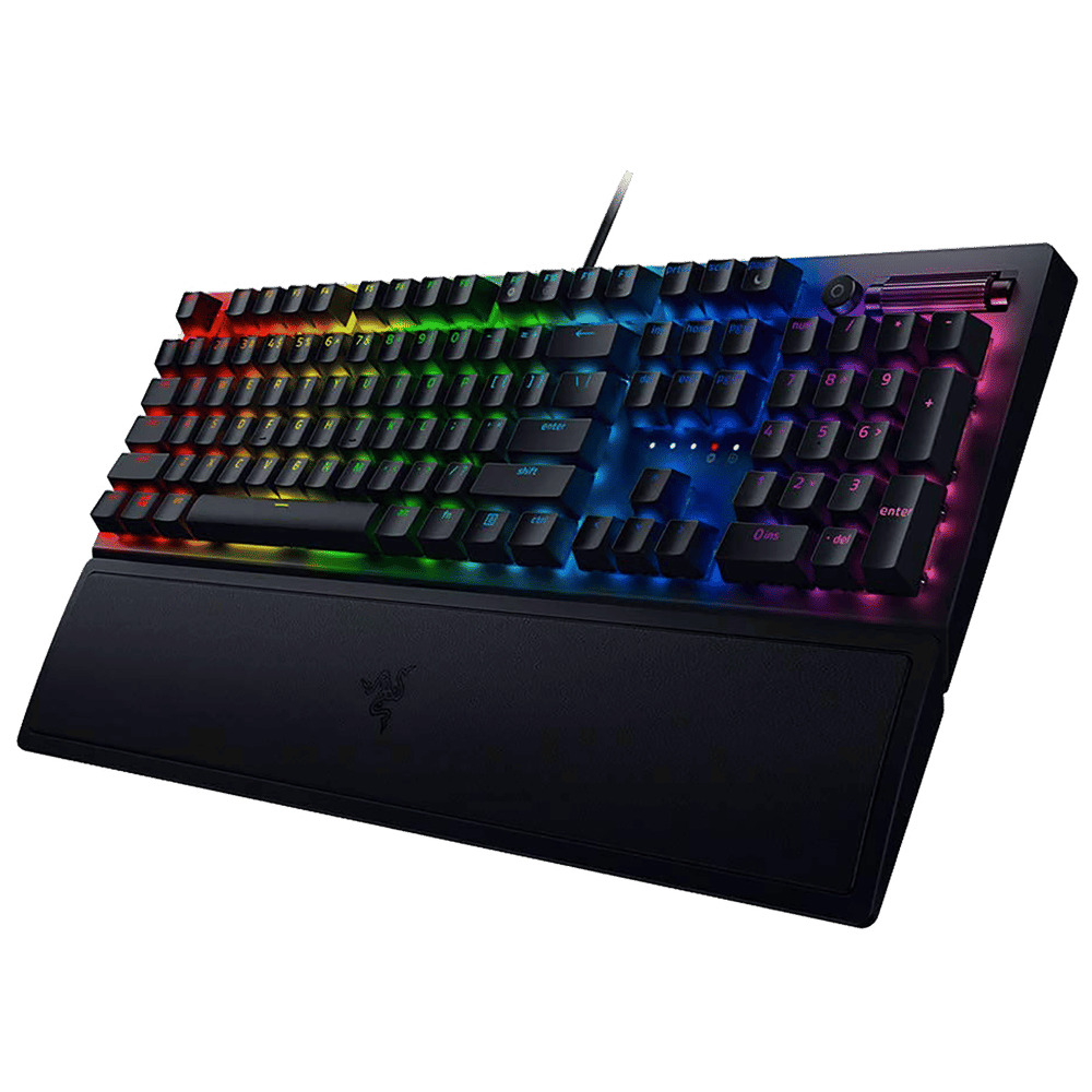RAZER BlackWidow V3 Wired Gaming Keyboard with Backlit Keys (Ergonomic Wrist Rest, Black) - Image 5