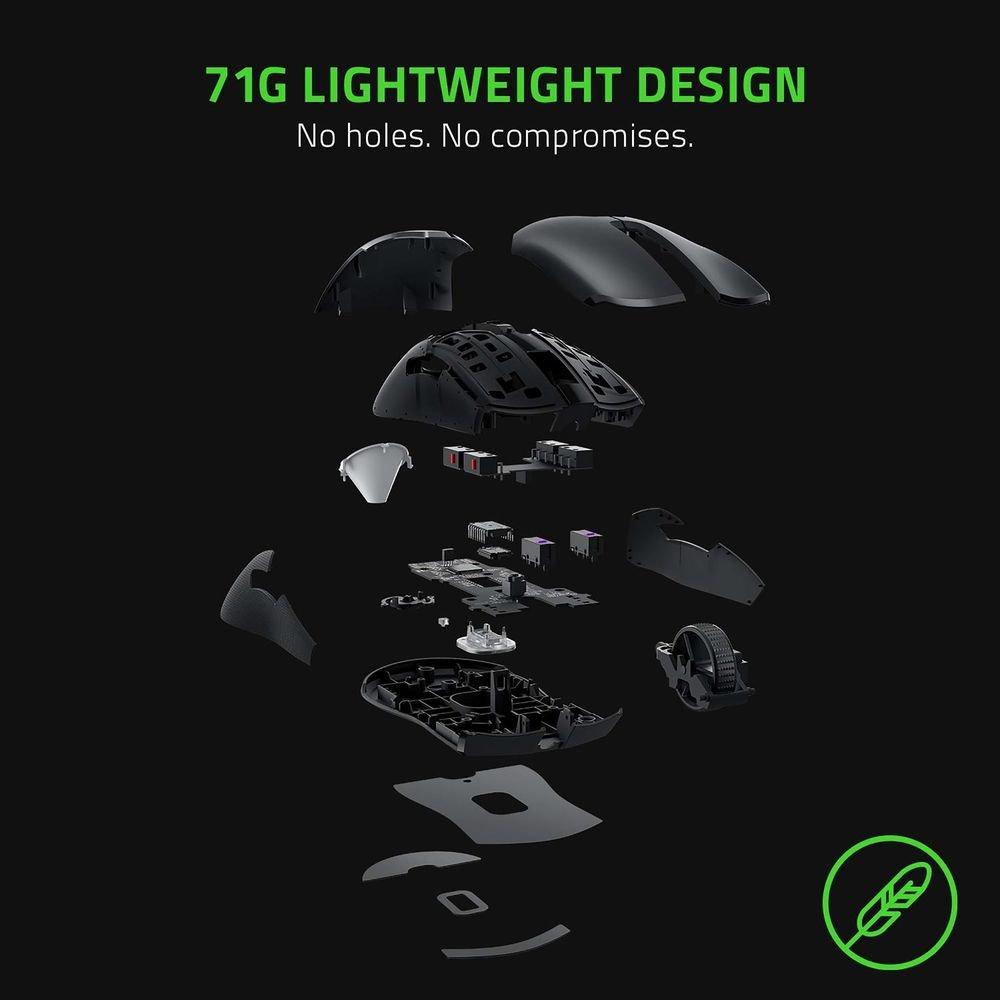 RAZER Viper 8KHz Wired Optical Gaming Mouse (20000 DPI, Lightsync RGB, Black) - Image 5