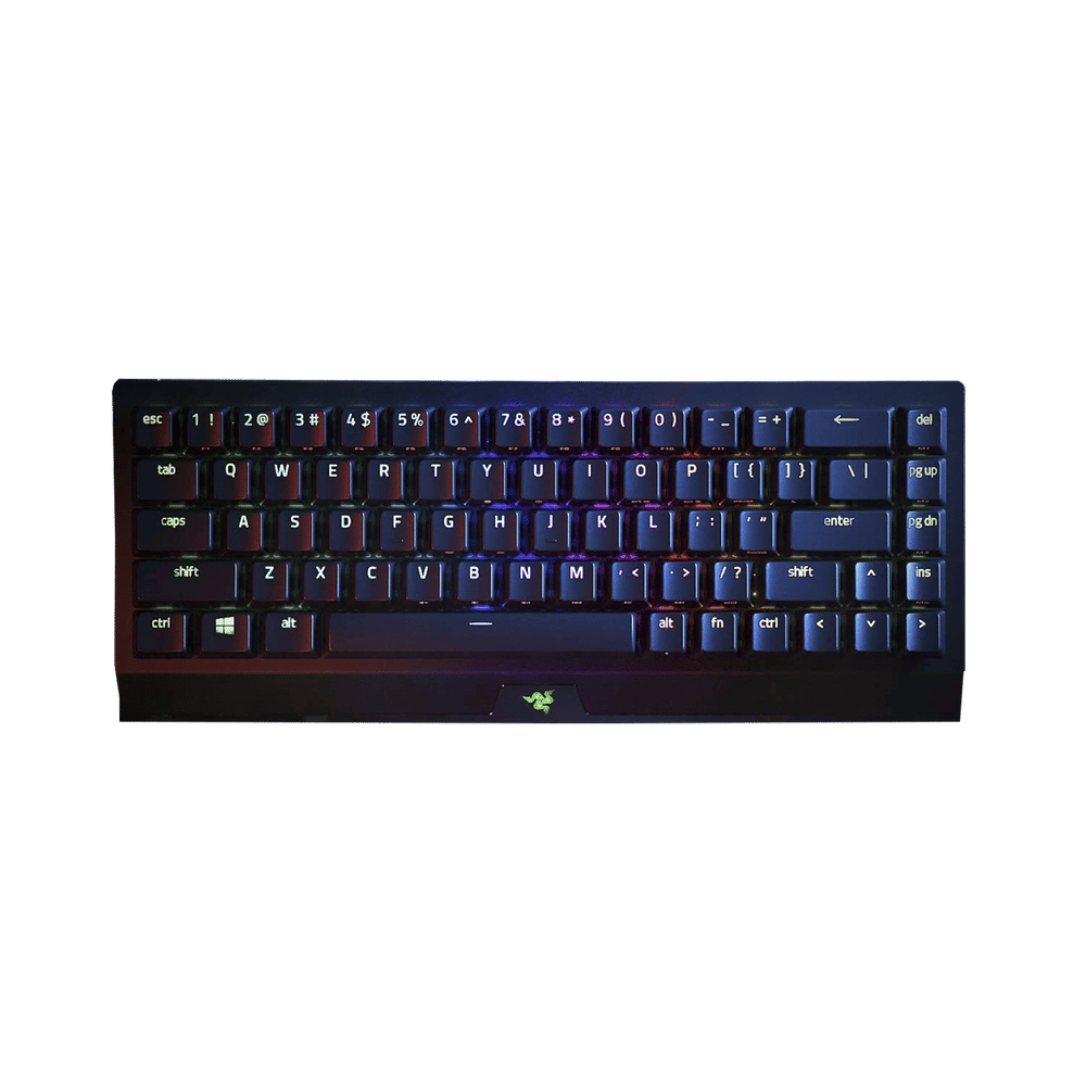 RAZER BlackWidow V3 Mini HyperSpeed Phantom Edition Bluetooth & 2.4GHz Wireless Gaming Keyboard with Multi Device Connectivity (N-Key Rollover, Black) - Image 4