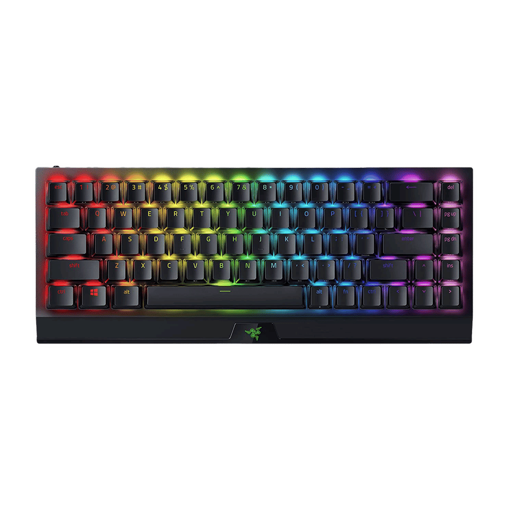 RAZER BlackWidow V3 Mini Phantom Edition Bluetooth & 2.4GHz Wireless Gaming Keyboard with Multi Device Connectivity (Double-Shot ABS Keycap, Black)