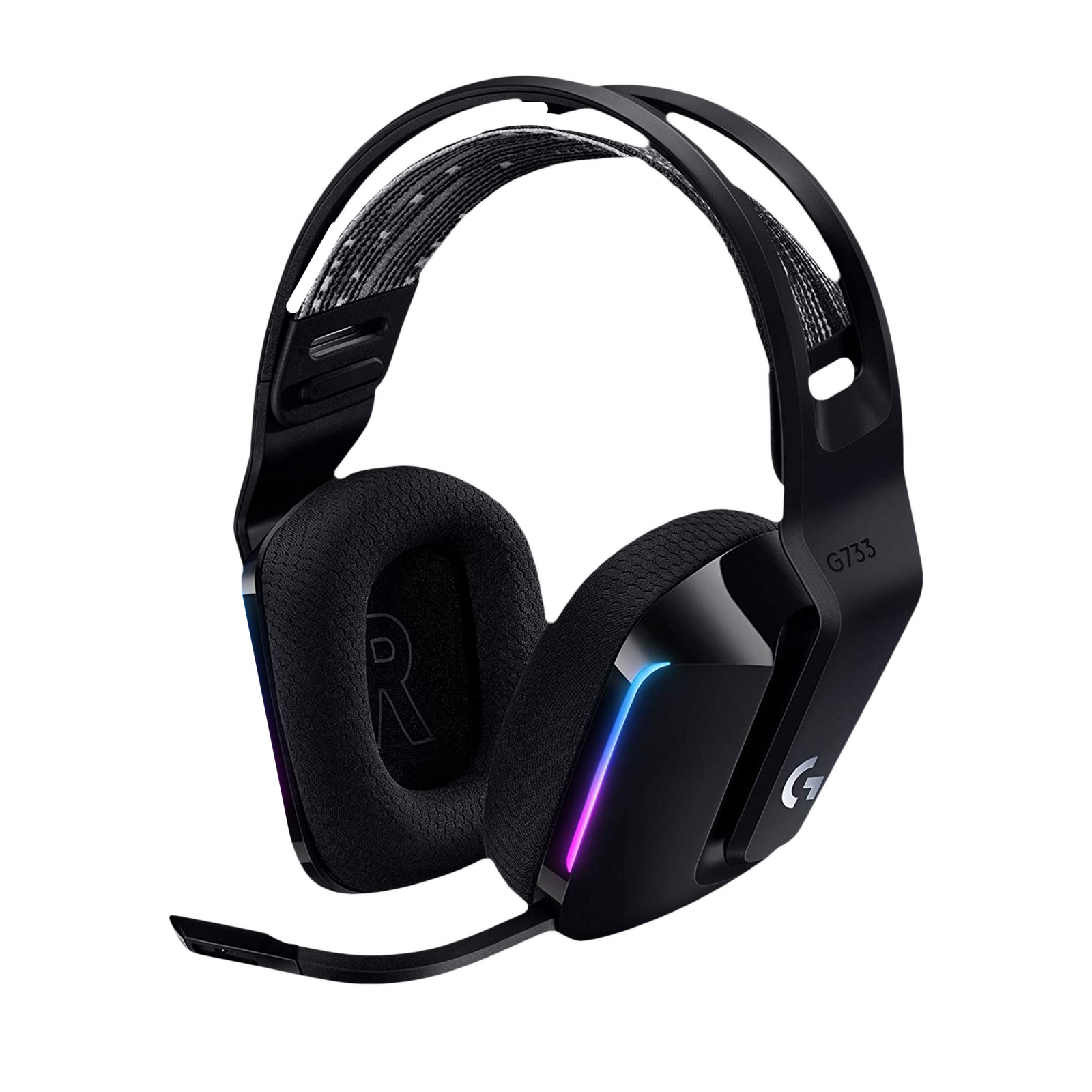 logitech G733 981-000867 Bluetooth Gaming Headphone (29 Hours Playback, Over Ear, Black) - Image 3