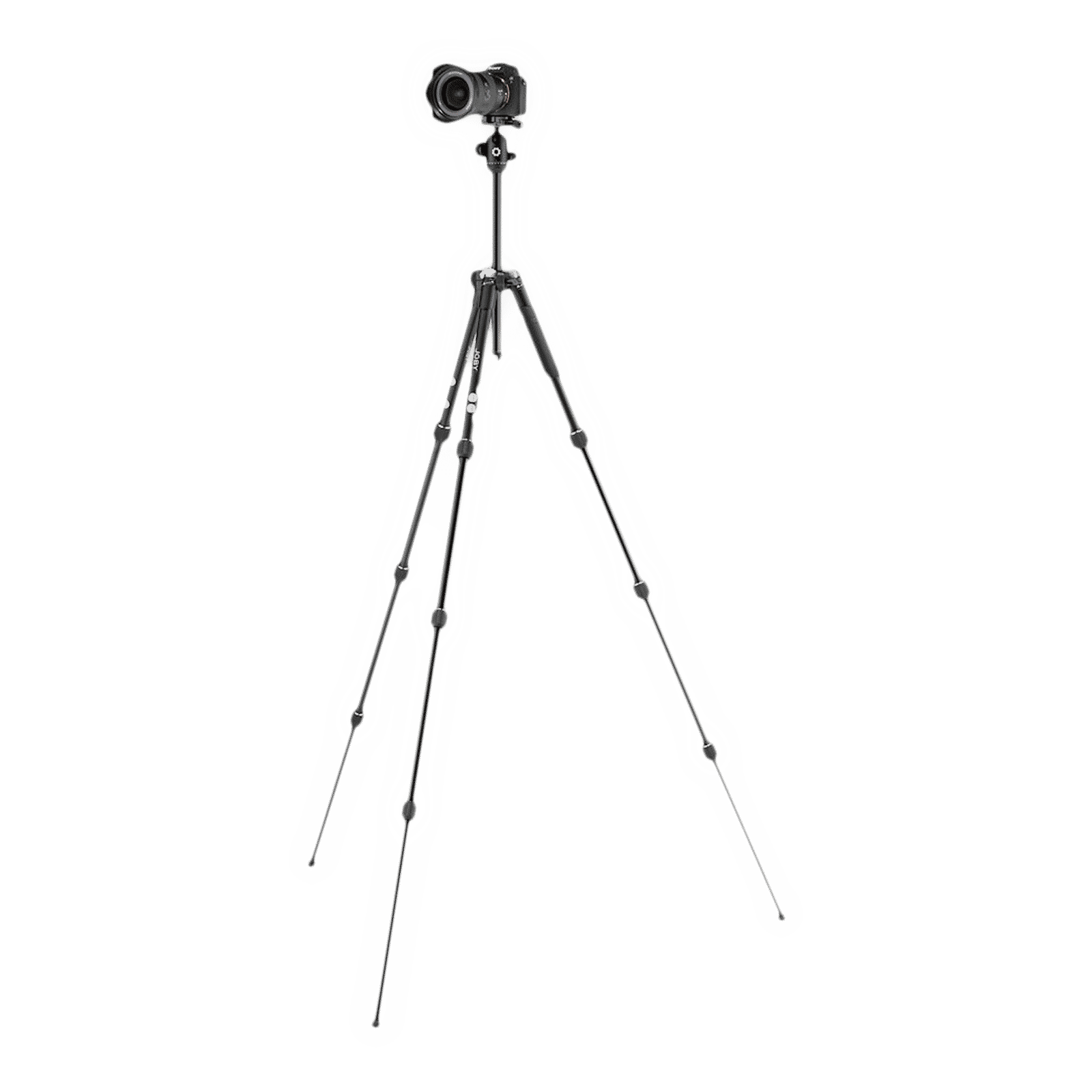 JOBY RangePod 160cm Adjustable Tripod for Mobile and Camera (360 Degree Panoramic Rotation, Black) - Image 8