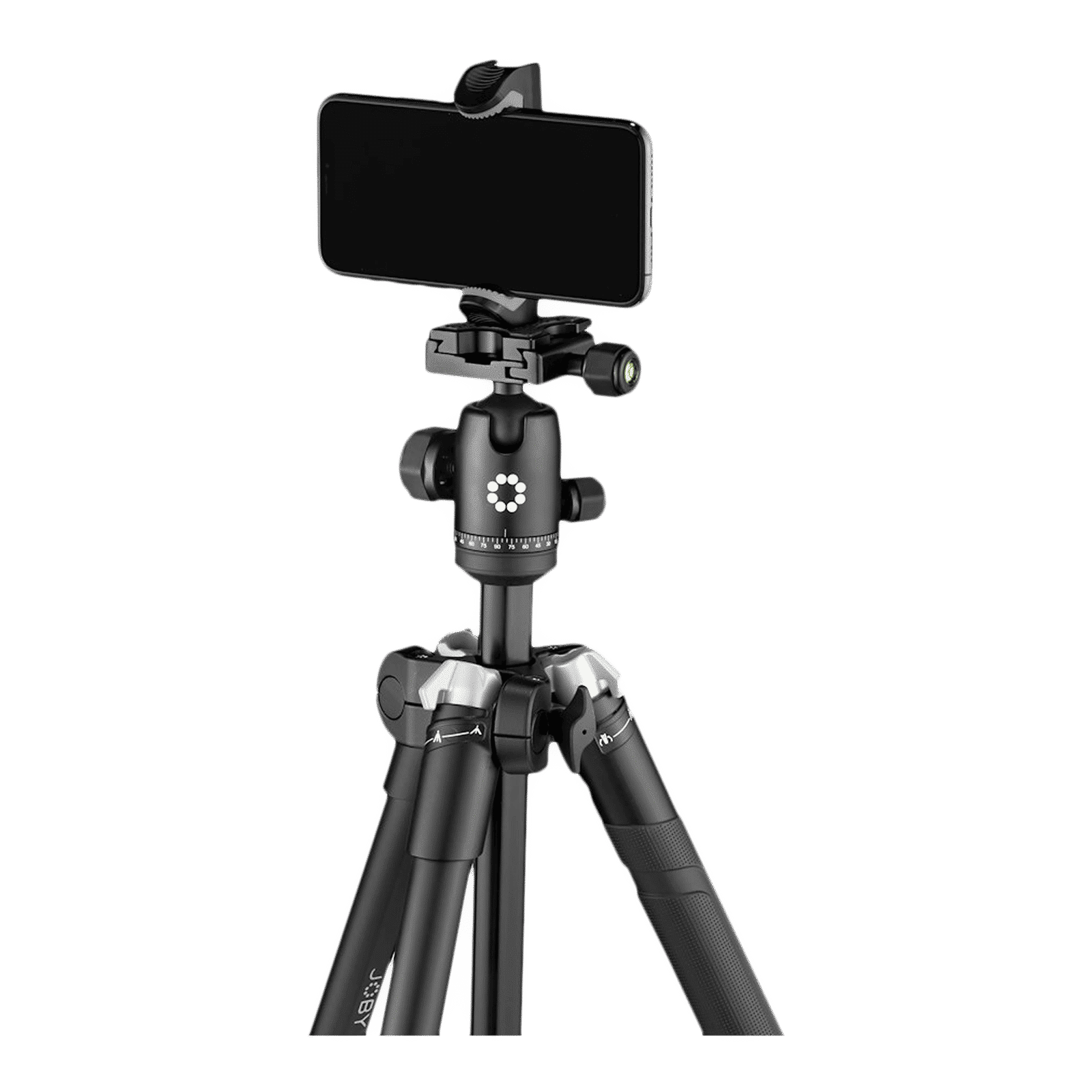JOBY RangePod 160cm Adjustable Tripod for Mobile and Camera (360 Degree Panoramic Rotation, Black) - Image 5