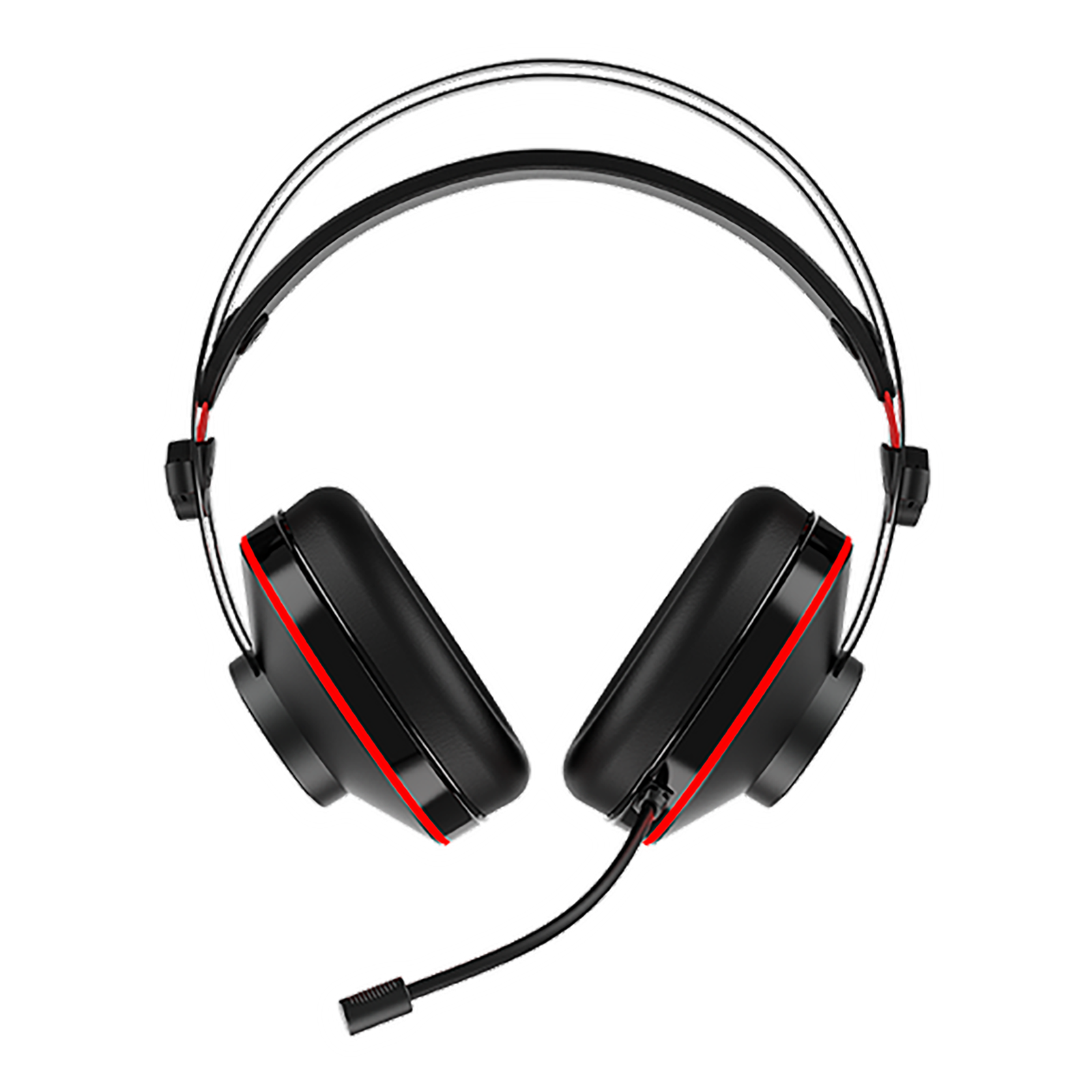 boAt Immortal 400 Wired Gaming Headphone with Environmental Noise Cancellation (Intelligent Denoising Mic, Over Ear, Black Sabre) - Image 3