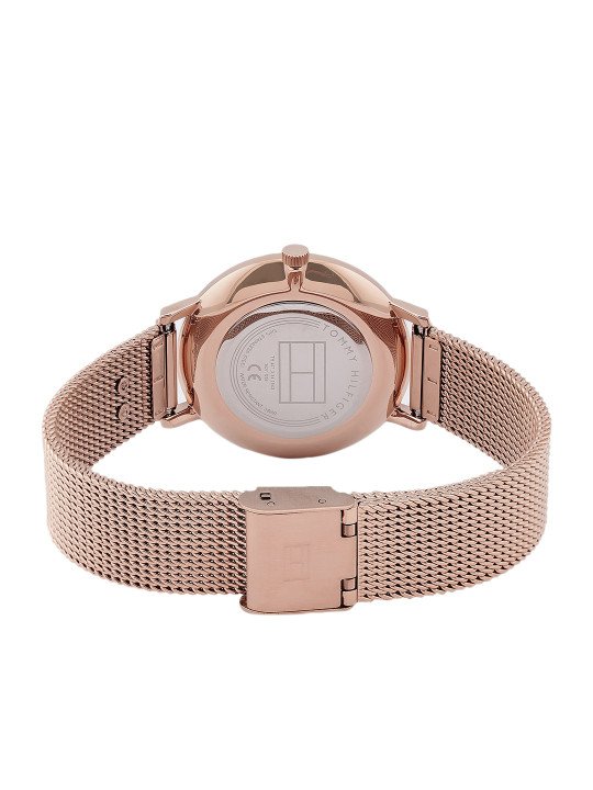 Tommy Hilfiger Women Bronze-Toned Dial & Straps Analogue Watch TH1782287W - Image 4