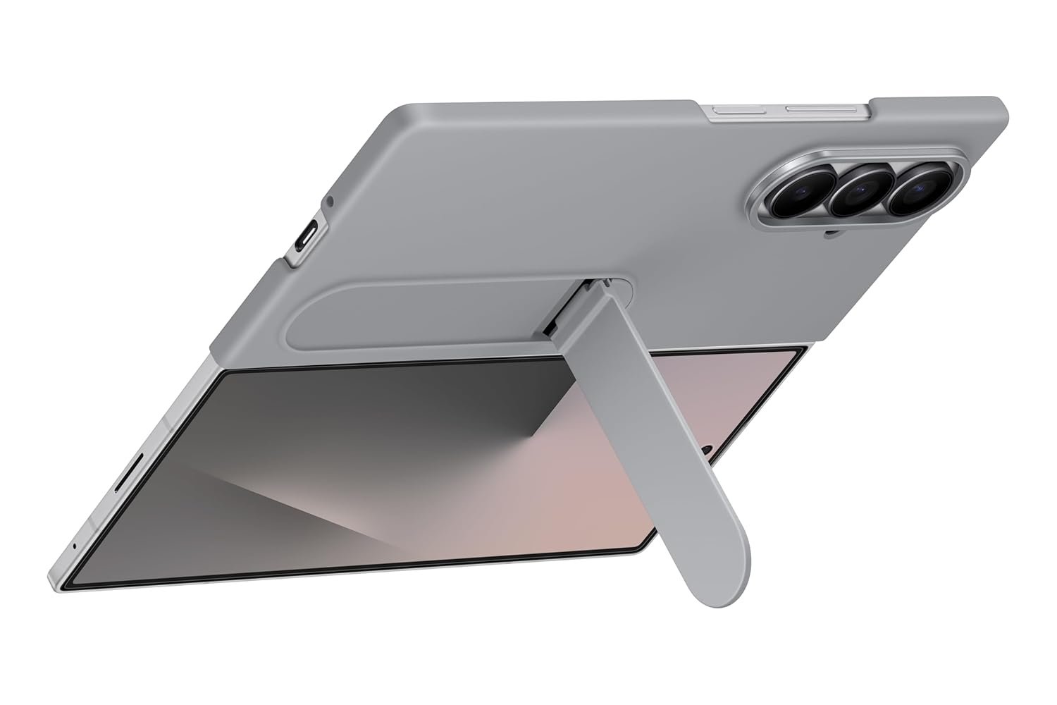 Samsung Galaxy Fold7 Silicone Case, Grey - Image 3