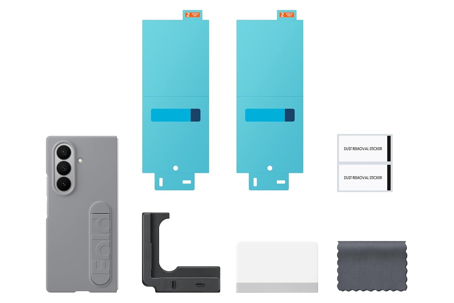 Samsung Galaxy Fold7 Silicone Case, Grey - Image 4