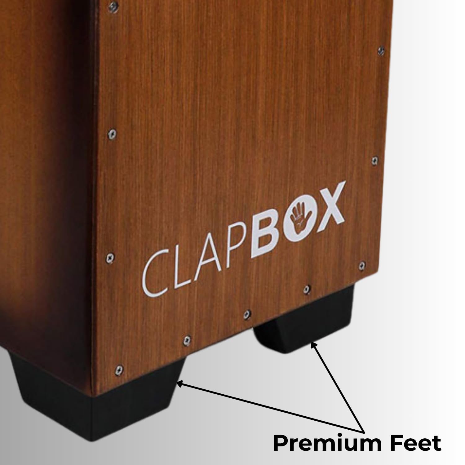 Clapbox Adjustable Snare Cajon CB65- Birch Wood, (H:50 W:30 L:30) - 3 Internal Snares - Image 7