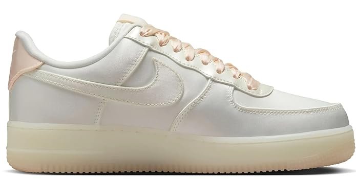 NIKE WMNS AIR Force 1 '07 LV8-SAIL/SAIL-BARELY Orange-3.5UK - Image 2