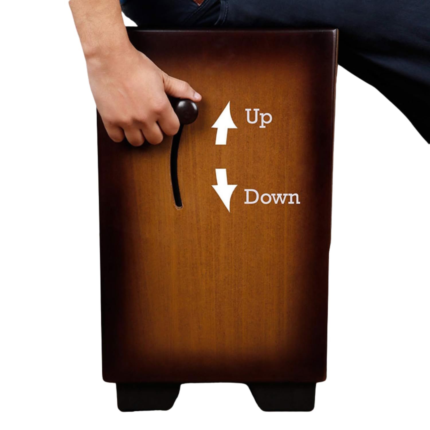 Clapbox Adjustable Snare Cajon CB65- Birch Wood, (H:50 W:30 L:30) - 3 Internal Snares - Image 9