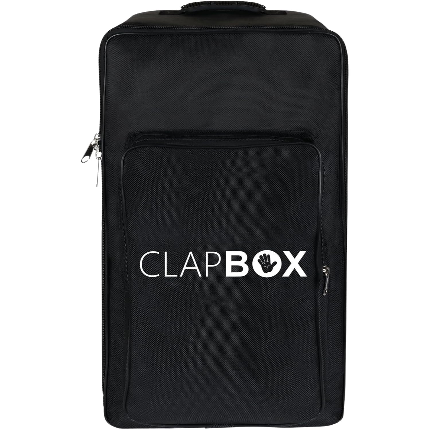 Clapbox Cajon Bag - Universal Size for all Cajons, 10 mm Padding (H:50cm W:30cm L:30cm) - Standard Size, Cajon Gig Bag with Carry Handle and Shoulder Straps - Image 6