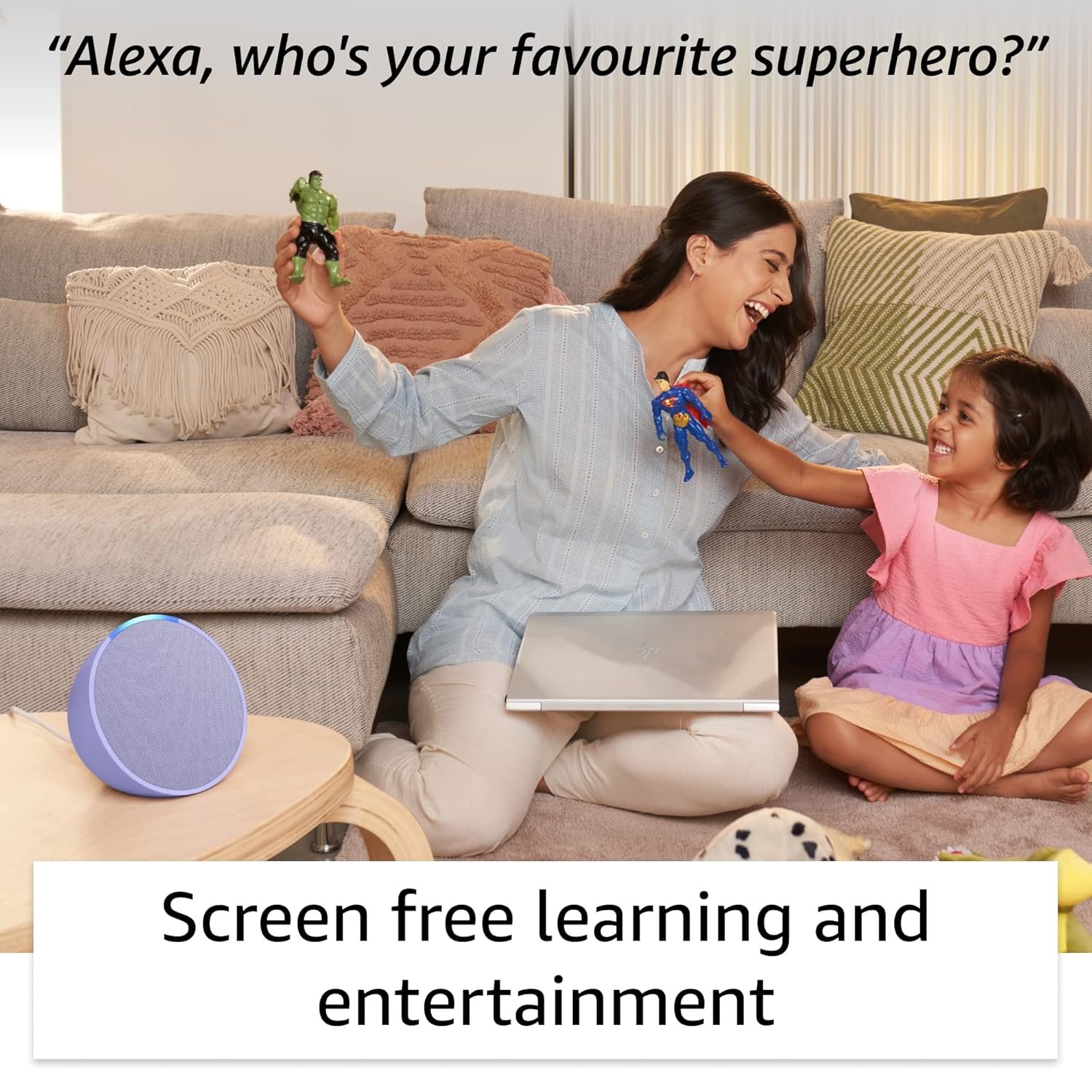 Amazon Echo Pop Smart Speaker - Wifi | Bluetooth Connectivity - Image 5