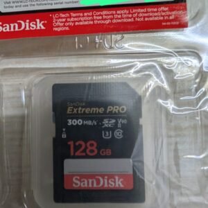SanDisk Extreme PRO SDXC 128GB Class 3, Class 90 300MB/s Memory Card