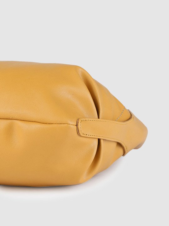 Baggit Yellow Structured Sling Bag - Image 8