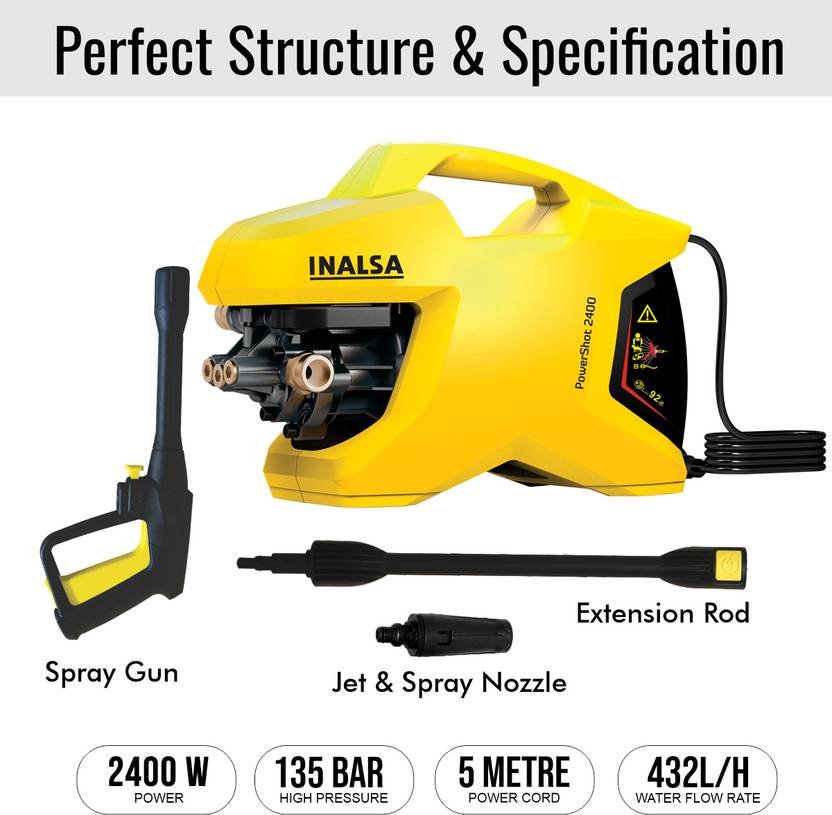 Inalsa Powershot 2400 Pressure Washer - Image 4