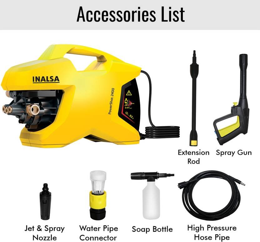 Inalsa Powershot 2400 Pressure Washer - Image 5
