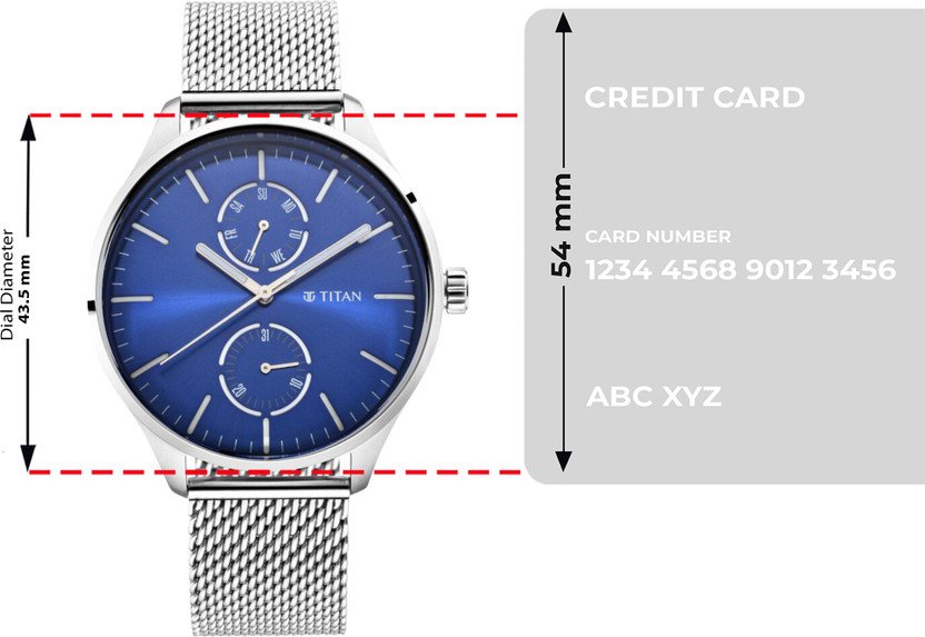 Titan Gents Classique Wl Analog Watch - For Men NS1833SM01 - Image 4