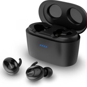 PHILIPS SHB2515BK/00 TWS Earbuds with Noise Isolation (Upto 100 Hours Playback, Black)