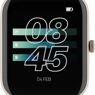 boAt Storm Pro Call, 4.52 cm(1.78'') AMOLED Display, 700+ Active Modes, Cricket Score Smartwatch (Cherry Blossom Strap, Free Size)