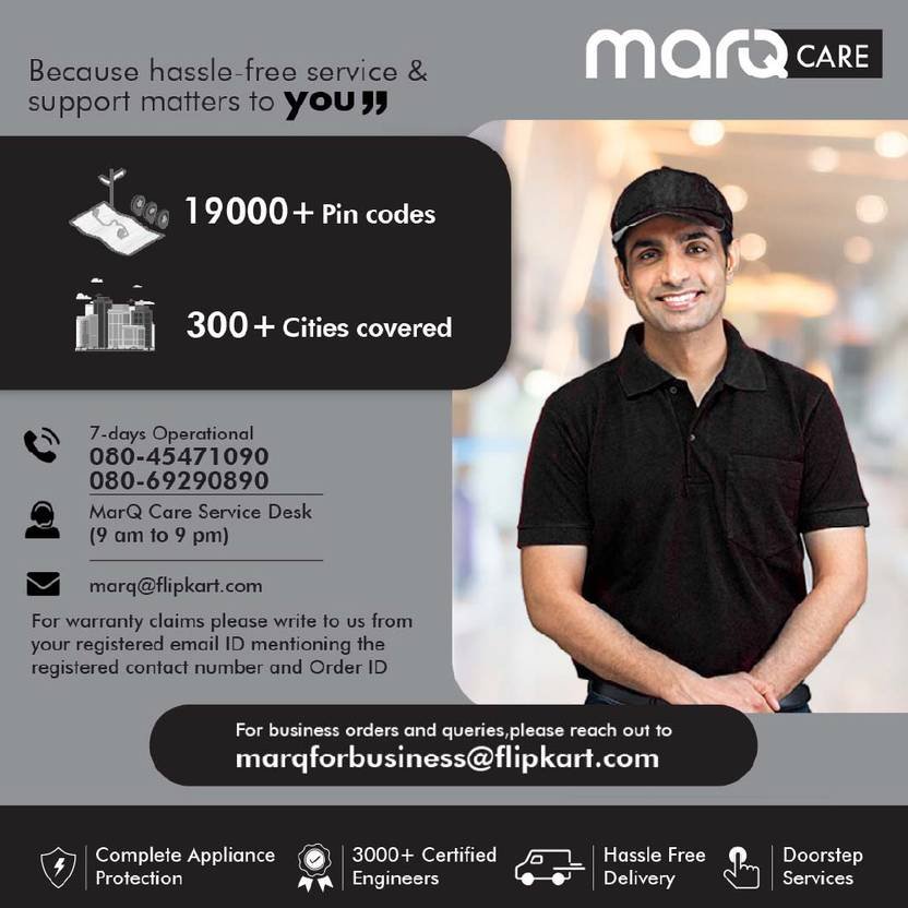 MarQ by Flipkart Thunder 100, 100 Watts, 2.0 Channel, Immersive cinematic experience, EQ Modes 100 W Bluetooth Soundbar (Black, 2.0 Channel) - Image 16