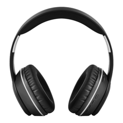 Croma Bluetooth Headphone with Mic (Up to 16 Hours Playback, On Ear, Black)