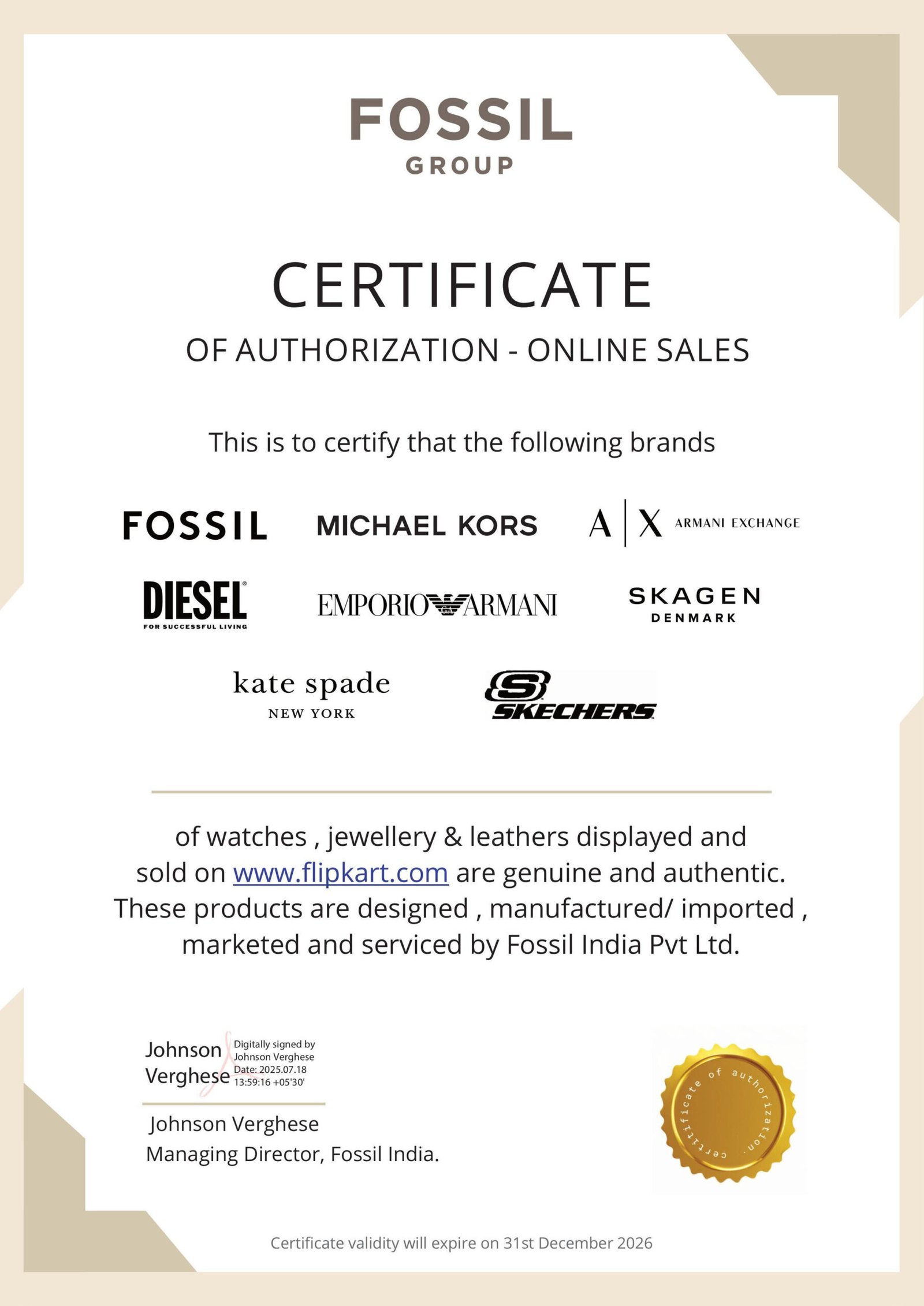 EMPORIO ARMANI Analog Watch - For Women - Image 11