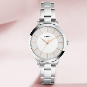 TIMEX Silver Dial - TWEL99SMU01 Analog Watch - For Women