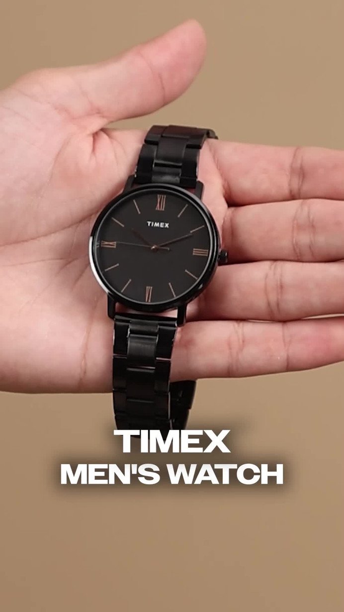 TIMEX Black Dial Analog Watch - For Men - Image 2