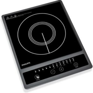 PHILIPS 1300 W Induction Cooktop Push Button (Multicolor, HD4934/00)