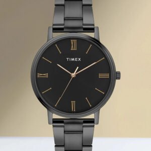 TIMEX Black Dial Analog Watch - For Men