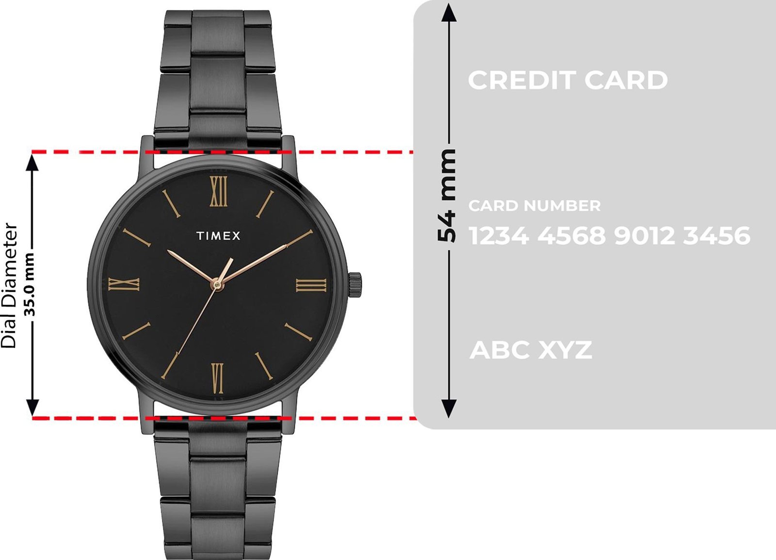 TIMEX Black Dial Analog Watch - For Men - Image 5