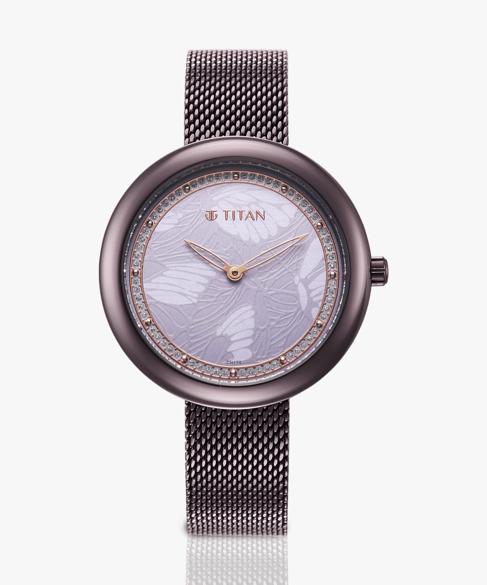 Titan Purple Glitz Purple Glitz Analog Watch - For Women - Image 4