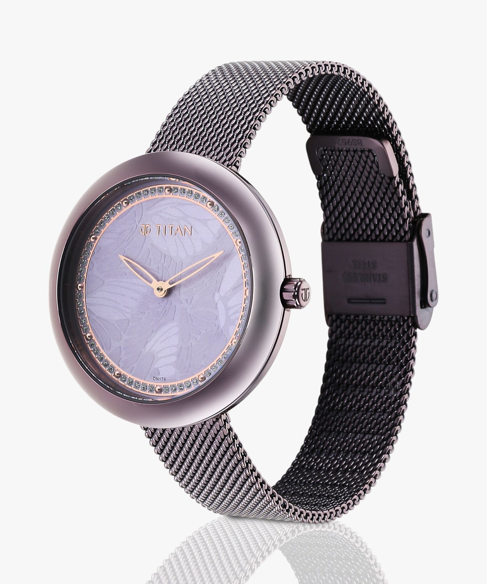 Titan Purple Glitz Purple Glitz Analog Watch - For Women - Image 8