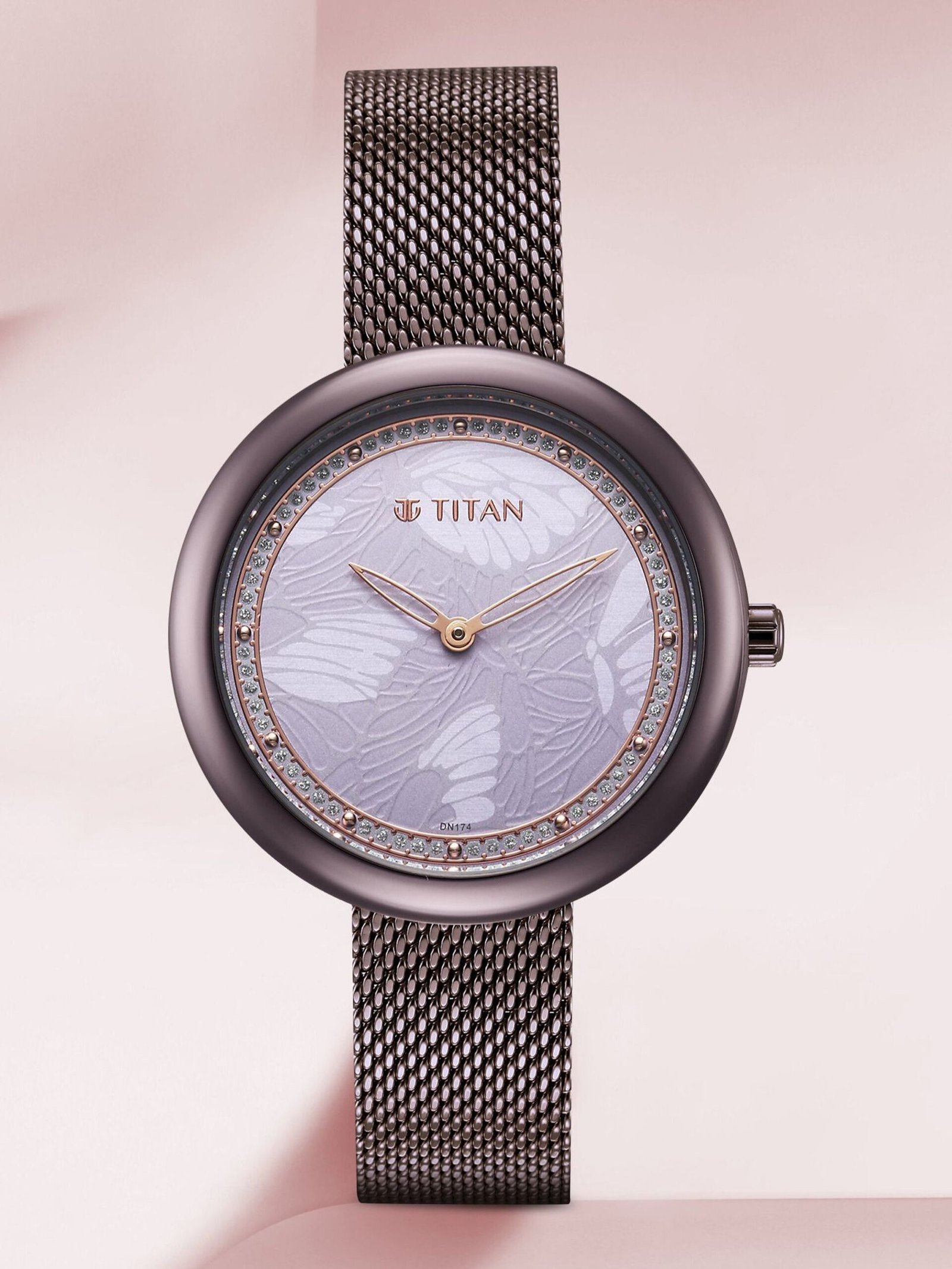 Titan Purple Glitz Purple Glitz Analog Watch - For Women