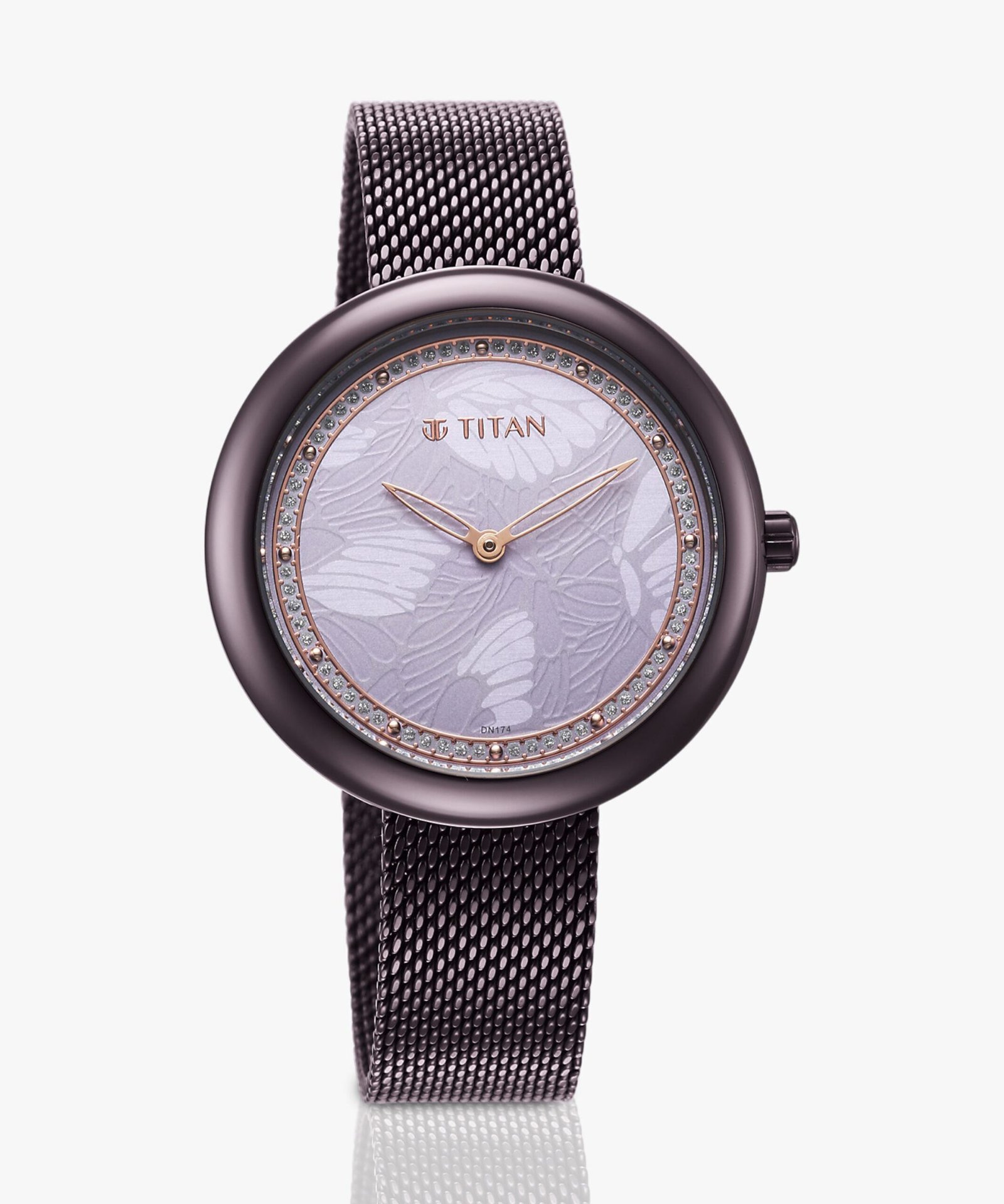 Titan Purple Glitz Purple Glitz Analog Watch - For Women - Image 6