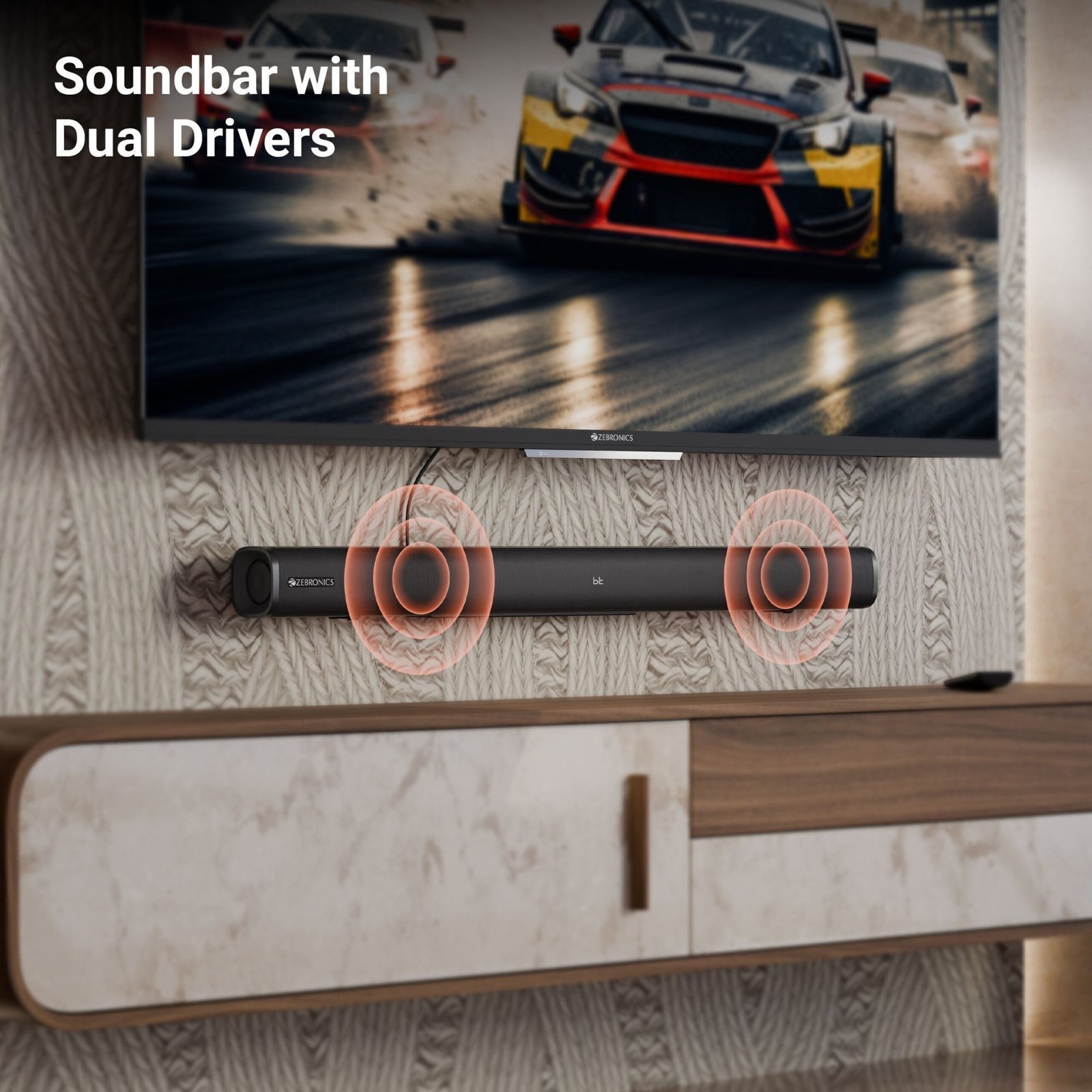 ZEBRONICS ZEB-SBSPK C20 ( ZEB-JUKE BAR 4120) 200 W Bluetooth Soundbar - Image 4