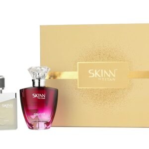 Skinn by Titan Raw and Celeste Perfumes for Men and Women, 50ml (Pack of 2)