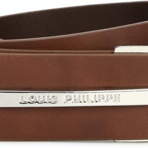 LOUIS PHILIPPE Men Formal Brown Genuine Leather Belt - 30