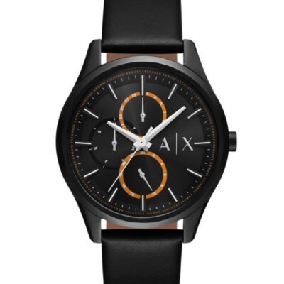 Armani Exchange Men Dial & Leather Straps Analogue Watch AK_AX1886