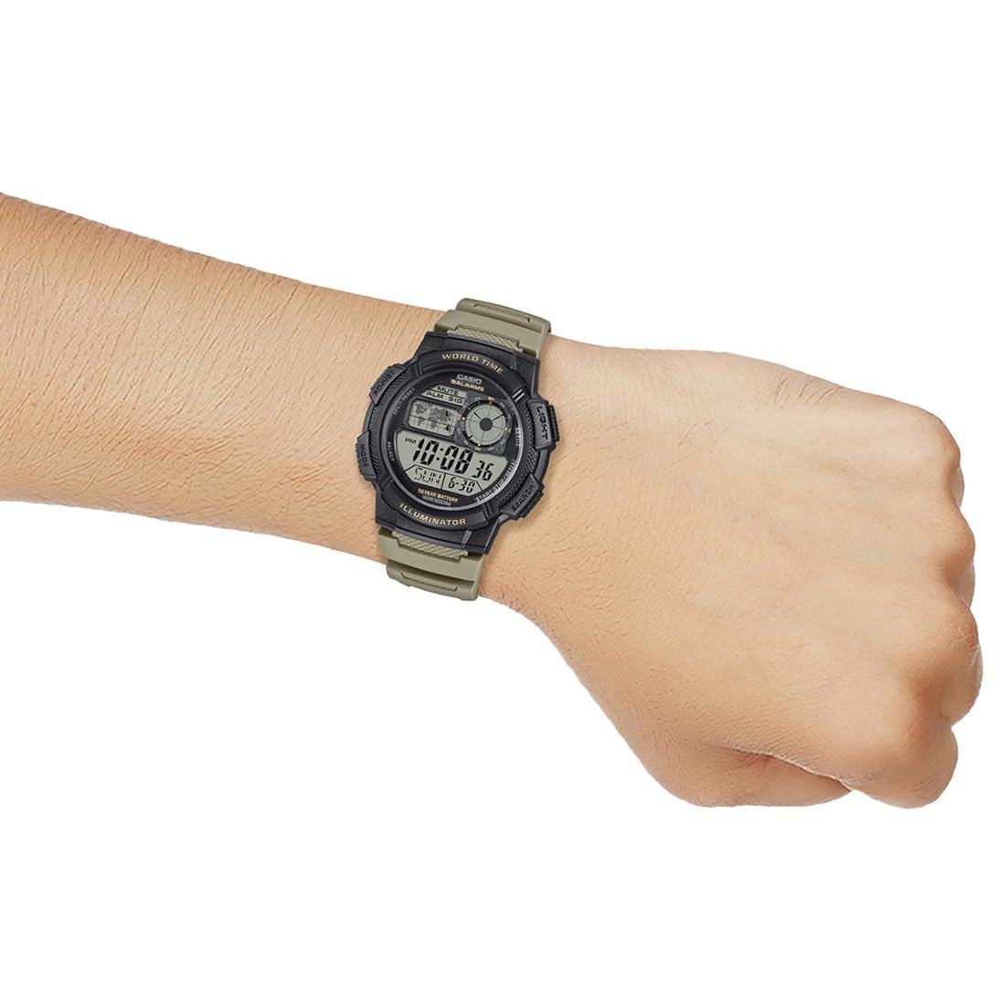 Casio Youth AE-1000W-5AVDF Digital Black Dial Unisex (D392) - Image 5