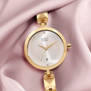 Titan Women LADIES RAGA Bracelet Style Analogue Watch NR2606YM01