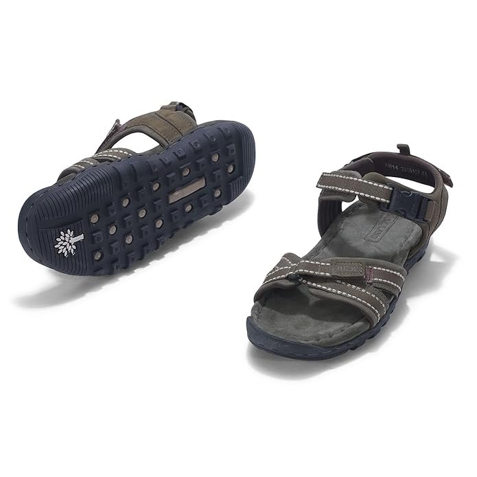 Woodland mens GD 2665117NW OLIVE GREEN Sandal - 9 UK (43 EU) (GD 2665117NW) - Image 4