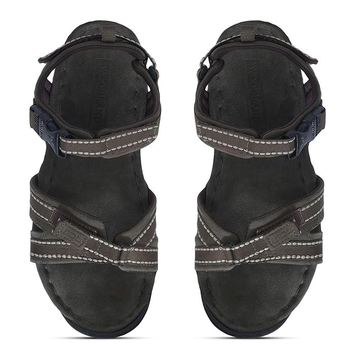 Woodland mens GD 2665117NW OLIVE GREEN Sandal - 9 UK (43 EU) (GD 2665117NW) - Image 3