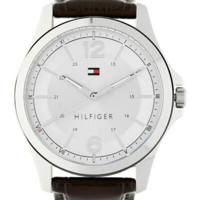 Tommy Hilfiger Men Round Dial & Leather Straps Analogue Watch NTTH1791377