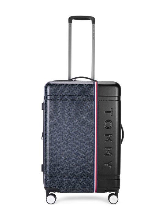 Tommy Hilfiger Millennia x Textured Hard-Sided Trolley Suitcase - M - Image 2