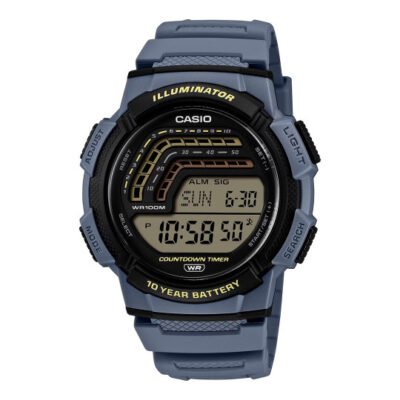 CASIO Men Dial & Straps Digital Stopwatch Watch A2533