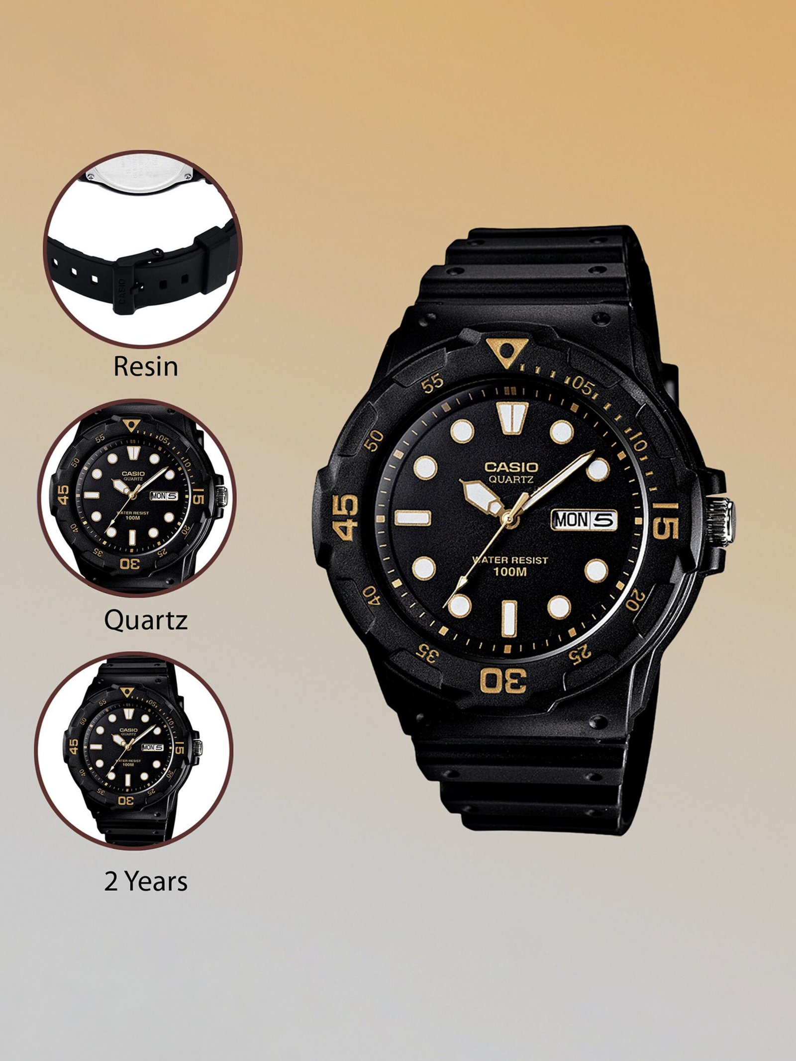CASIO MRW-200H-1EVDF Youth ( MRW-200H-1EVDF ) Analog Watch - For Men - Image 6